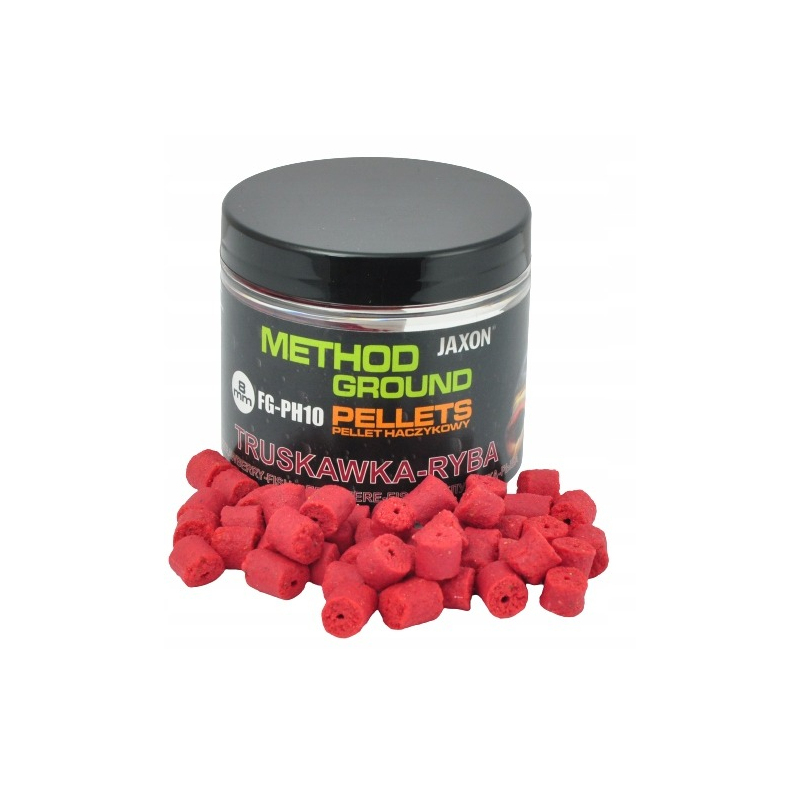 Pellets Haczykowy Method Ground Jaxon 8mm Truskawka-ryba Pellets Haczykowy Method Ground Jaxon 8mm Truskawka-ryba