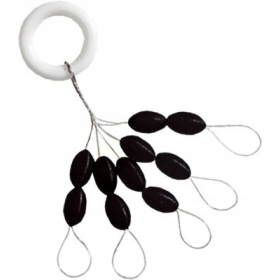 Stopery silikonowe XL Jaxon extra large czarne