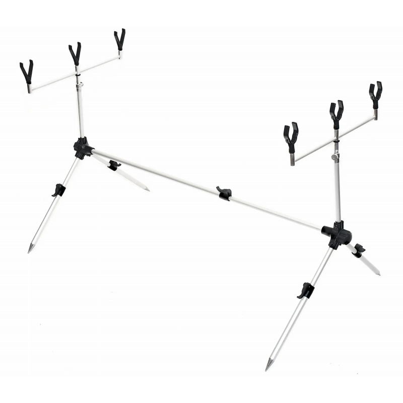 Stanowisko karpiowe rod-pod stojak