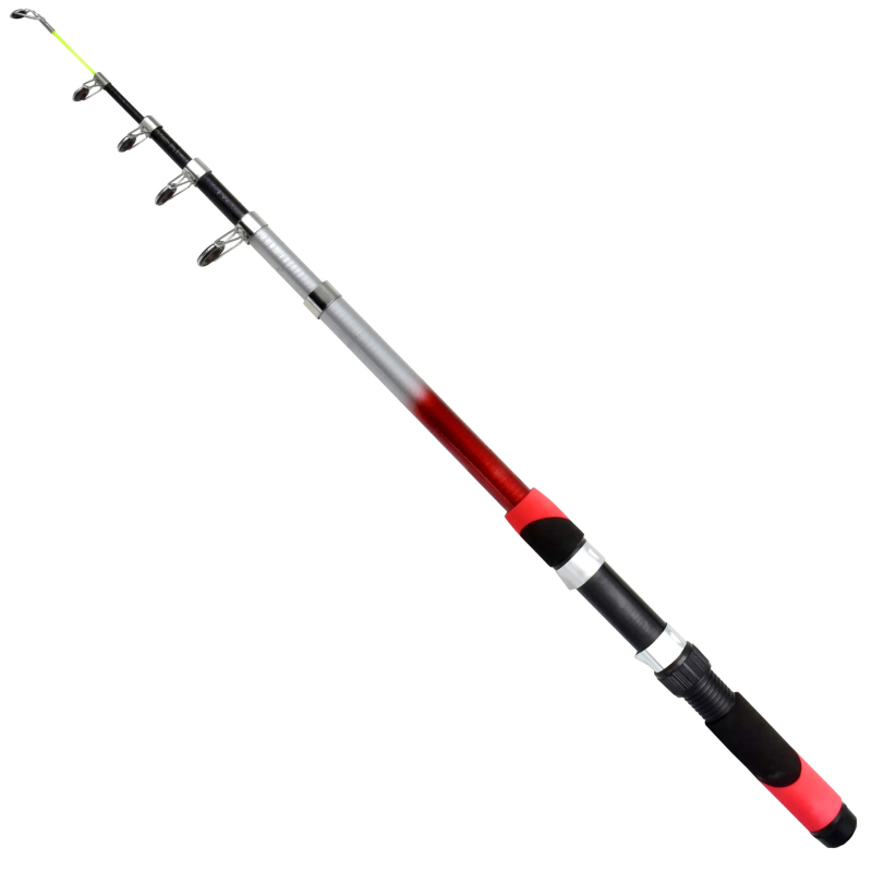 Wędka teleskopowa uniwersalna 2,4m 40-80g Wędka teleskopowa uniwersalna 2,4m 40-80g