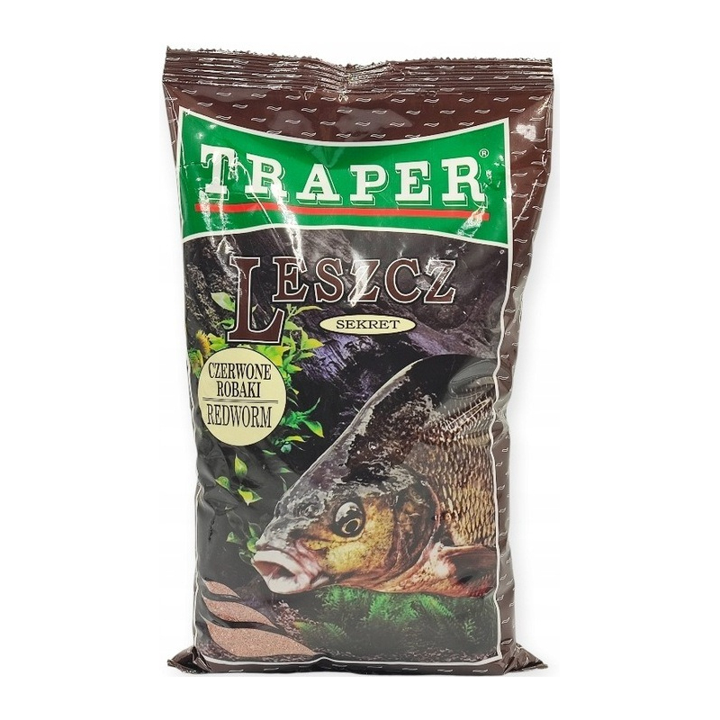 Zanęta Traper sekret 1kg leszcz czerwone robaki Zanęta Traper sekret 1kg leszcz czerwone robaki