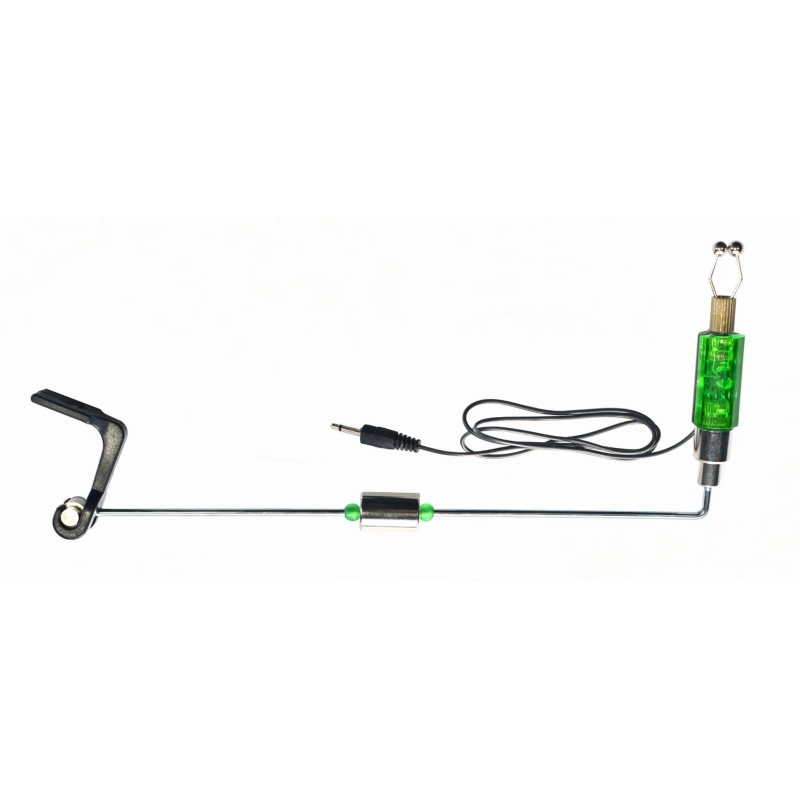 Swinger sygnalizator brań stalowy zielony