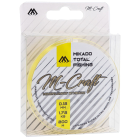 Żyłka Mikado m-craft 0,10mm 200m fluo yellow