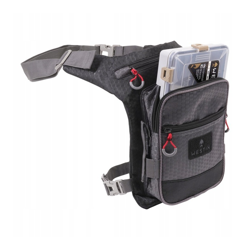 Torba Westin W4 Leg Bag – Titanium Black, rozmiar Medium 30 x 21 x 7 cm