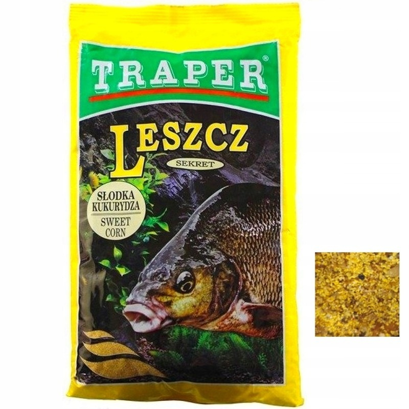 Zanęta Traper sekret 1kg leszcz słodka kukurydza Zanęta Traper sekret 1kg leszcz słodka kukurydza