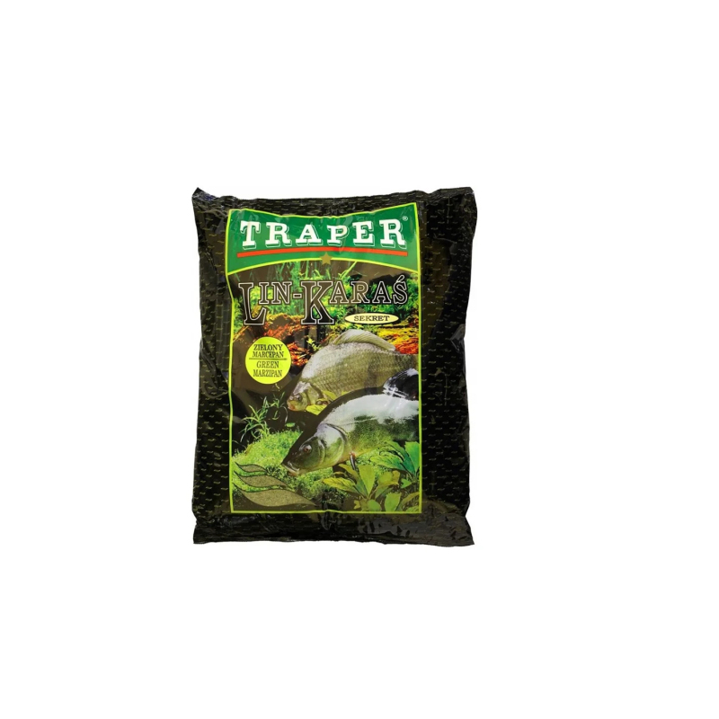 Zanęta Traper sekret 2,5kg lin karaś marcepan