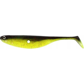 Przynęta gumowa Westin shadteez hollow 8cm black chartreuse