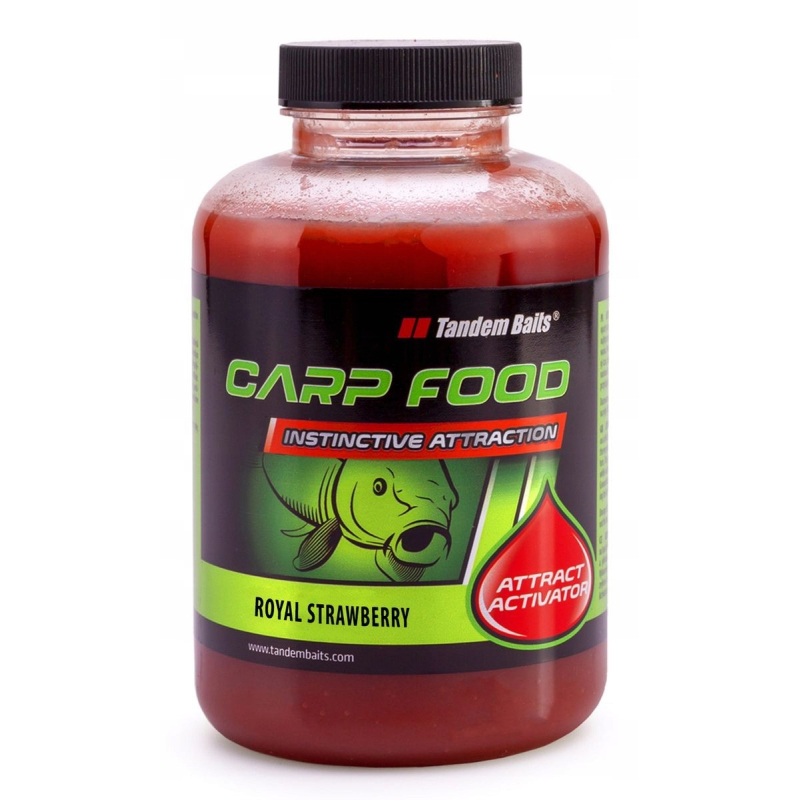 Carp Food Attract Activator 500ml Doskonała Truskawka