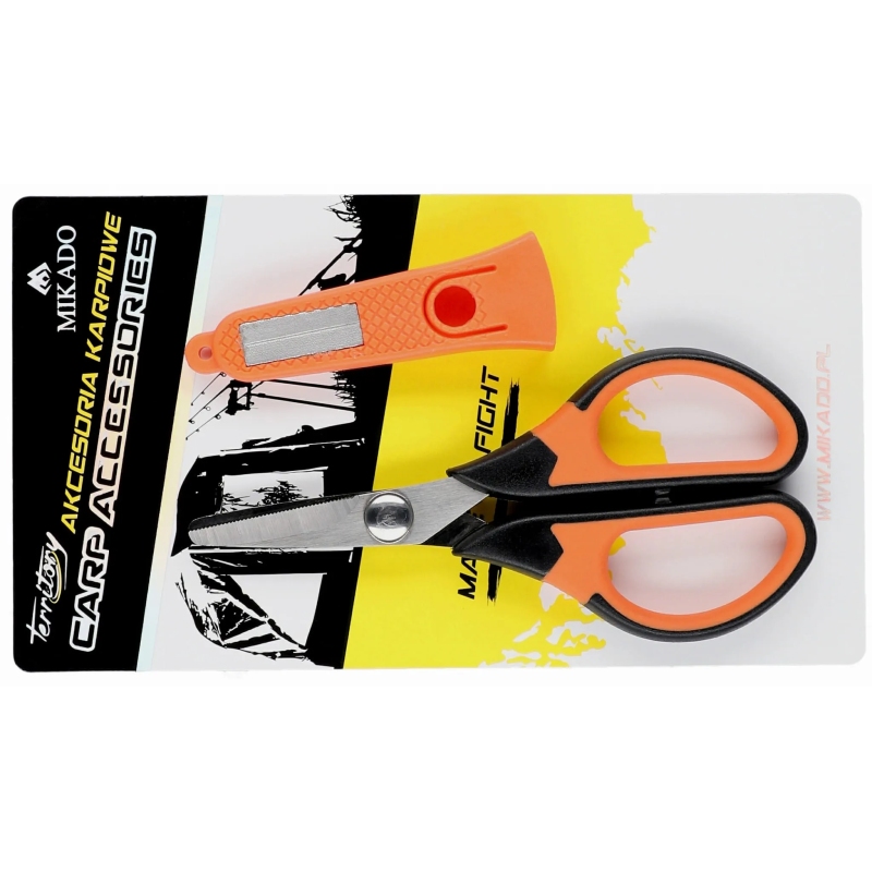 Mikado nożyczki do cięcia plecionki z ostrzałką