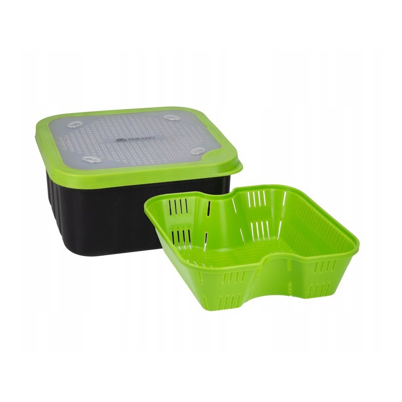 Zestaw pudełko z sitkiem do namaczania pelletu Mikado 1l