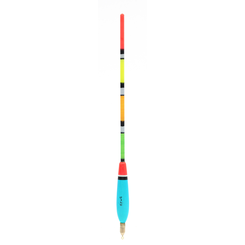 Spławik przelotowy balsa 5+2g niebieski
