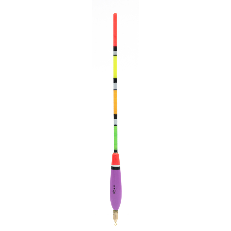 Spławik przelotowy balsa 3+2g fioletowy