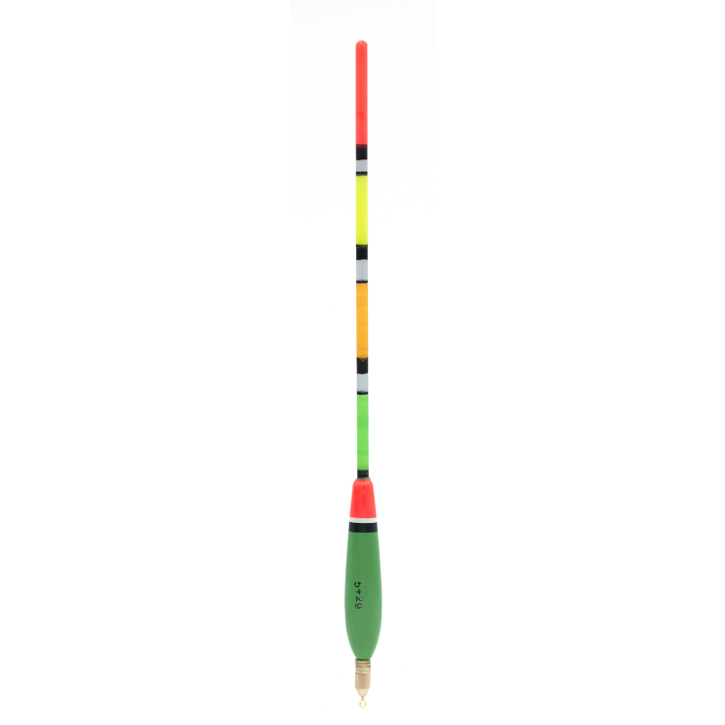Spławik przelotowy balsa 3+2g zielony