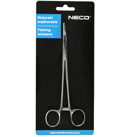 Szczypce kleszcze wędkarskie zakrzywione do wyczepiania ryb 18cm