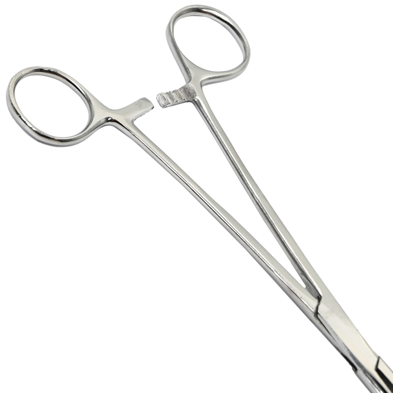 Szczypce kleszcze wędkarskie zakrzywione do wyczepiania ryb 18cm