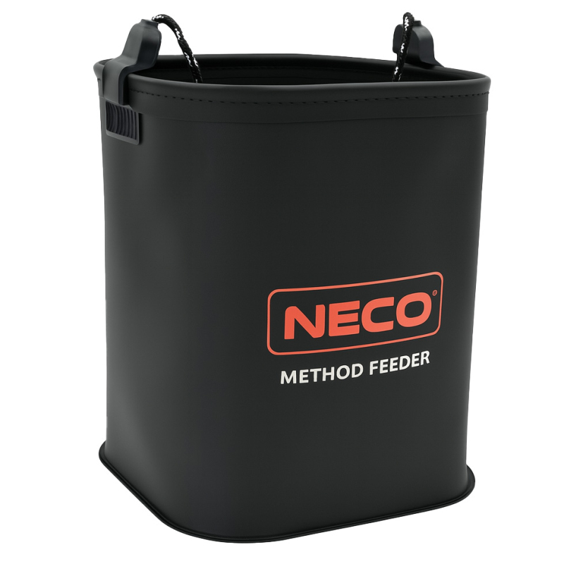 Składane wiadro eva method feeder ze sznurkiem 3m 8l