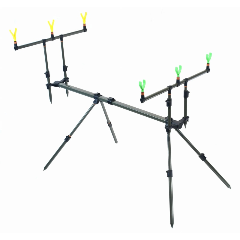 Stojak mikado - rod pod na 3 wędki threeliner
