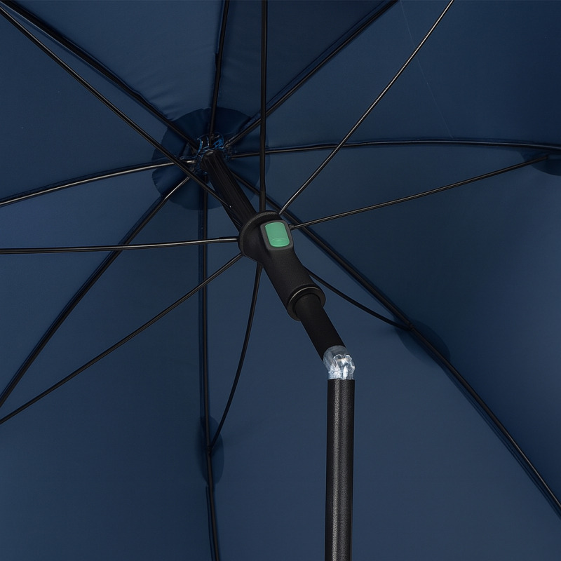 PARASOL NAMIOT WĘDKARSKI WODOSZCZELNY Z OSŁONĄ 220CM NECO NIEBIESKI