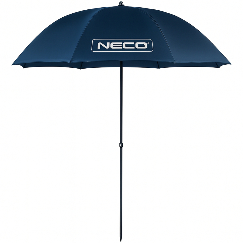 PARASOL WĘDKARSKI NECO PRO 250CM REGULOWANY KĄT NACHYLENIA NAVY BLUE