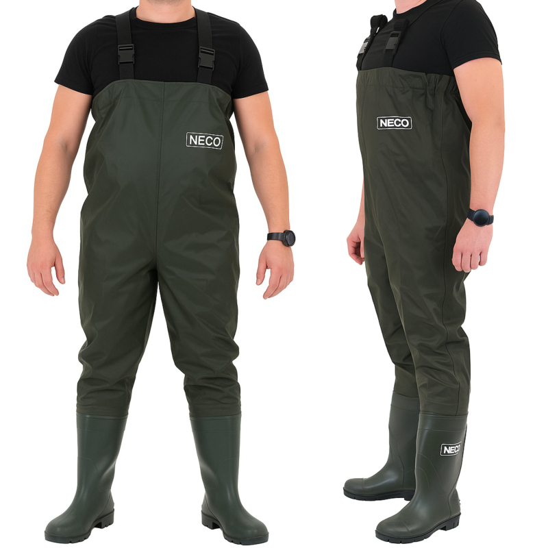 Spodniobuty wędkarskie Neco water wind prof R45