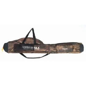 Pokrowiec na wędki 140cm 2-komorowy moro mistrall