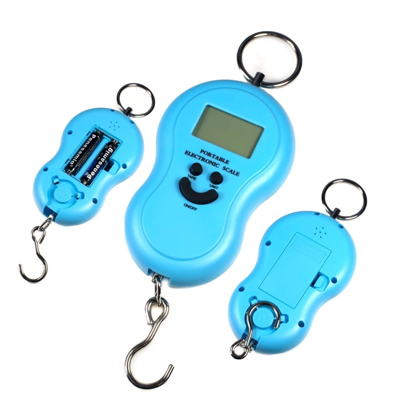 Waga 50kg bagażowa podróżna wędkarska hakowa