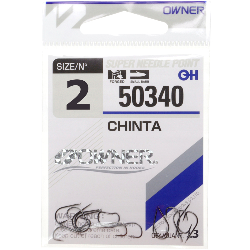 Haczyki Owner 50340 Chinta nr 8