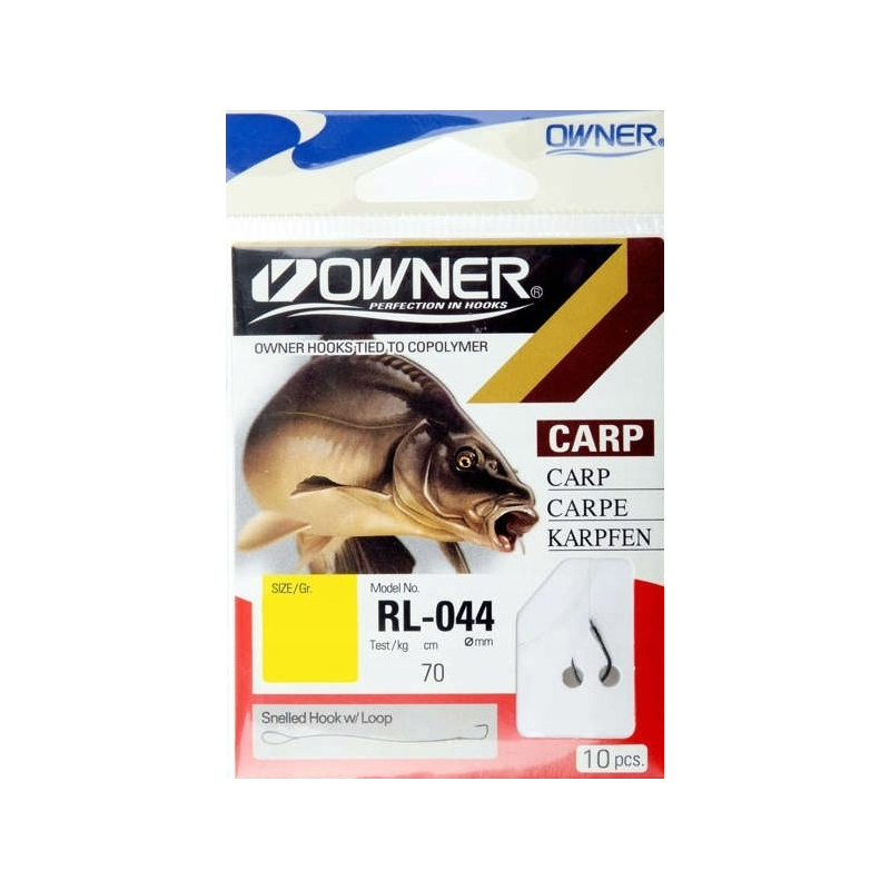 Haczyki z przyponami Owner Iseama RL044 nr 8