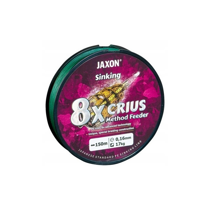 Plecionka Jaxon Crius 8X Method Feeder sinking 150m 0,10mm