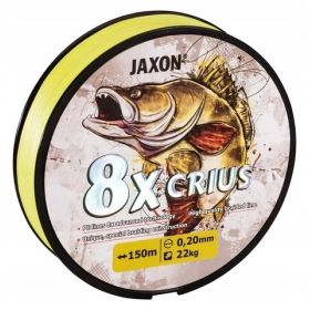 Plecionka Jaxon Crius 8X Fluo 150m 0,16mm