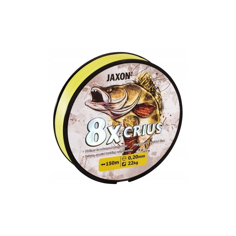Plecionka Jaxon Crius 8X Fluo 150m 0,18mm