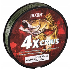 Plecionka Jaxon Crius 4X Ciemnozielona 150m 0,12mm