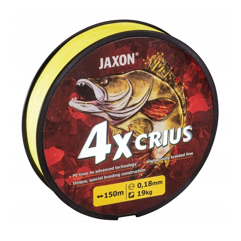 Plecionka Jaxon Crius 4X Fluo 150m 0,12mm