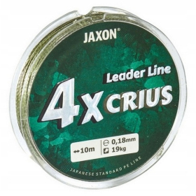 Plecionka przyponowa Jaxon Crius 4X Leader Line 10m 0,06mm