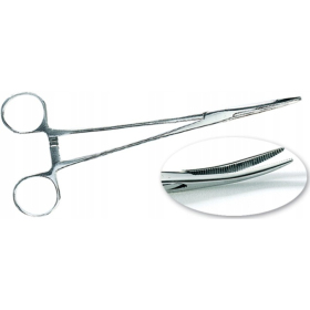 Szczypce z zakrzywioną końcówką 20cm