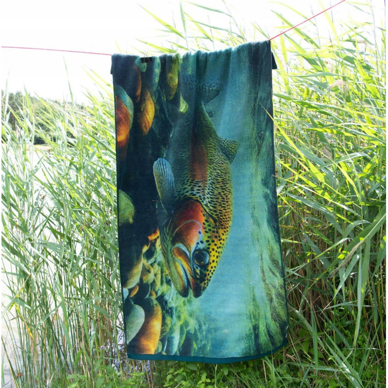 Ręcznik drukowany Zwoltex Pstrąg Gots 70x140cm