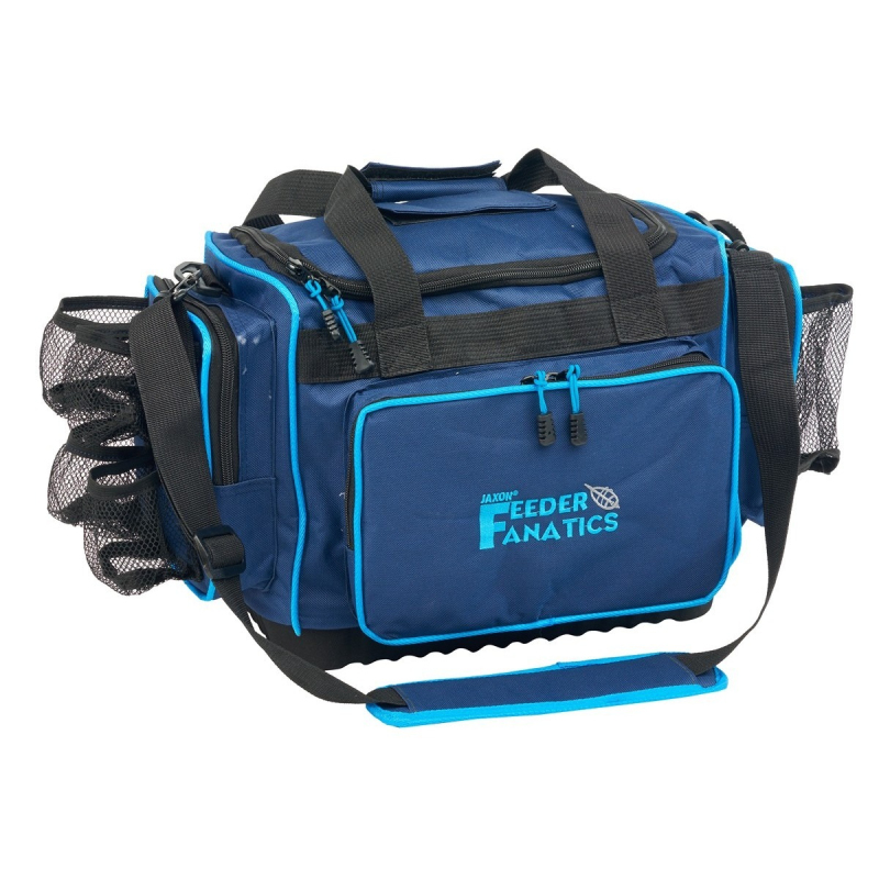 Torba wędkarska Jaxon Feeder Fanatics z usztywnianym dnem 45x27x26cm