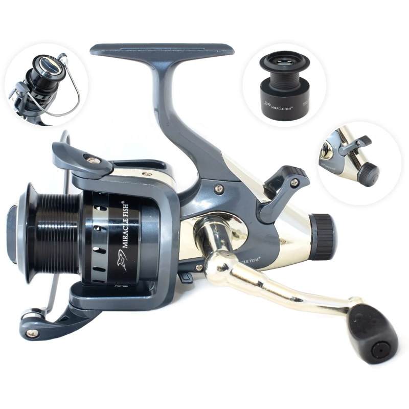 Kołowrotek miracle fish da5000 z wolnym biegiem