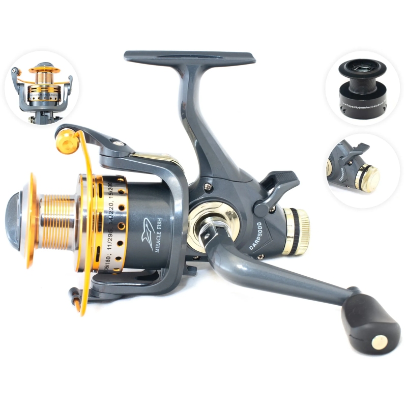 Kołowrotek miracle fish carp6000 z wolnym biegiem