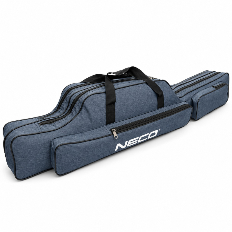Pokrowiec wędkarski NECO 150 cm - 2 komory, 2 kieszenie