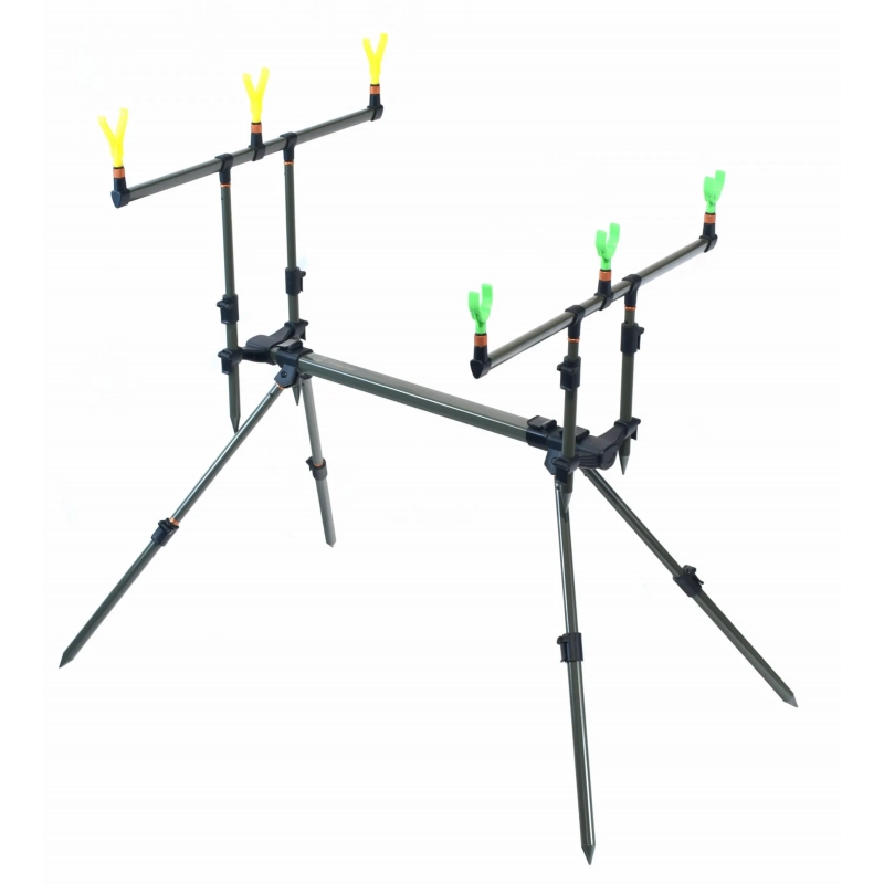Stojak mikado - rod pod na 3 wędki threeliner