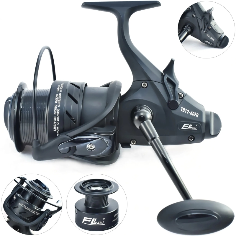 Kołowrotek karpiowy fl tb12-40fr z wolnym biegiem