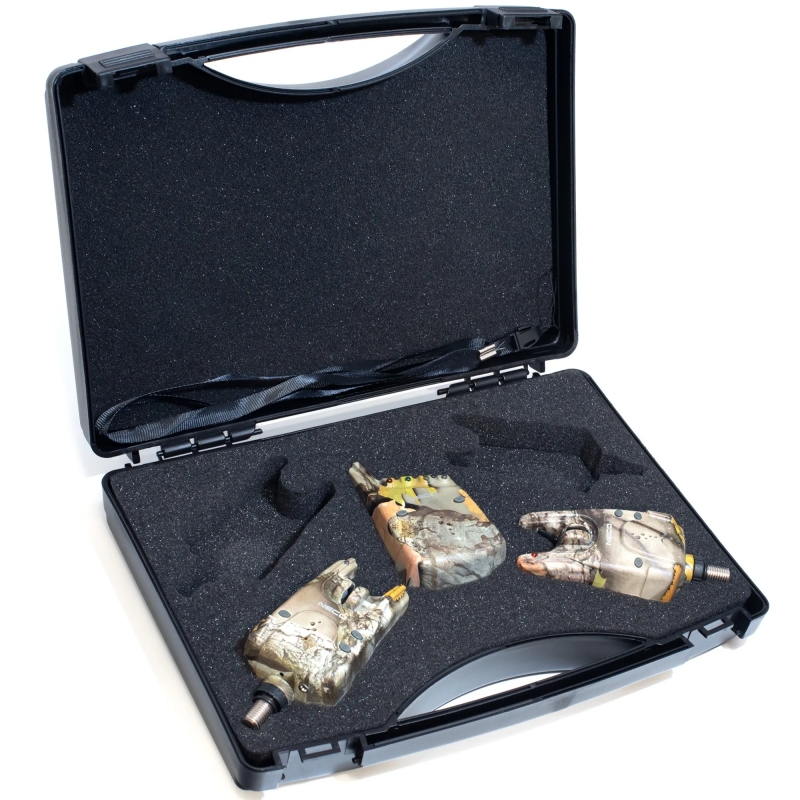 Zestaw sygnalizatorów brań z centralka Neco C 102 camo 2+1
