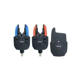 Zestaw sygnalizatorów brań z centralka Neco R 102 2+1