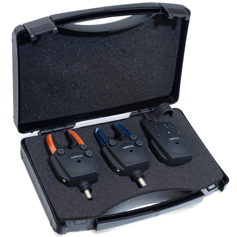 Zestaw sygnalizatorów brań z centralka Neco R 102 2+1