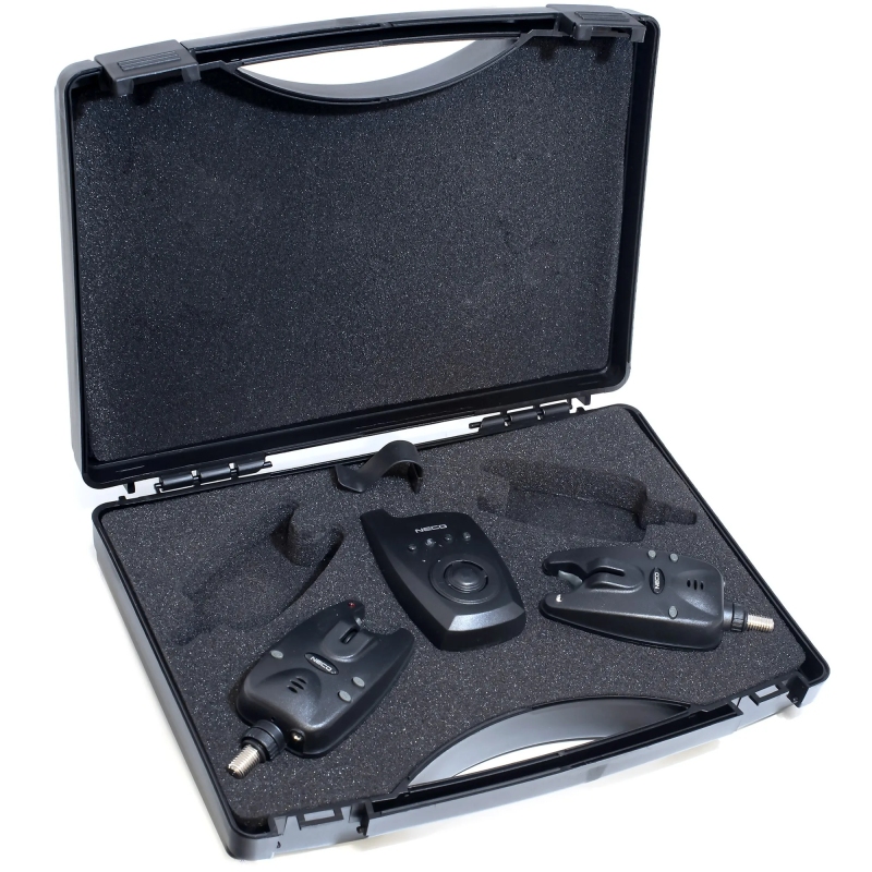 Zestaw sygnalizatorów brań z centralka Neco H 102 2+1