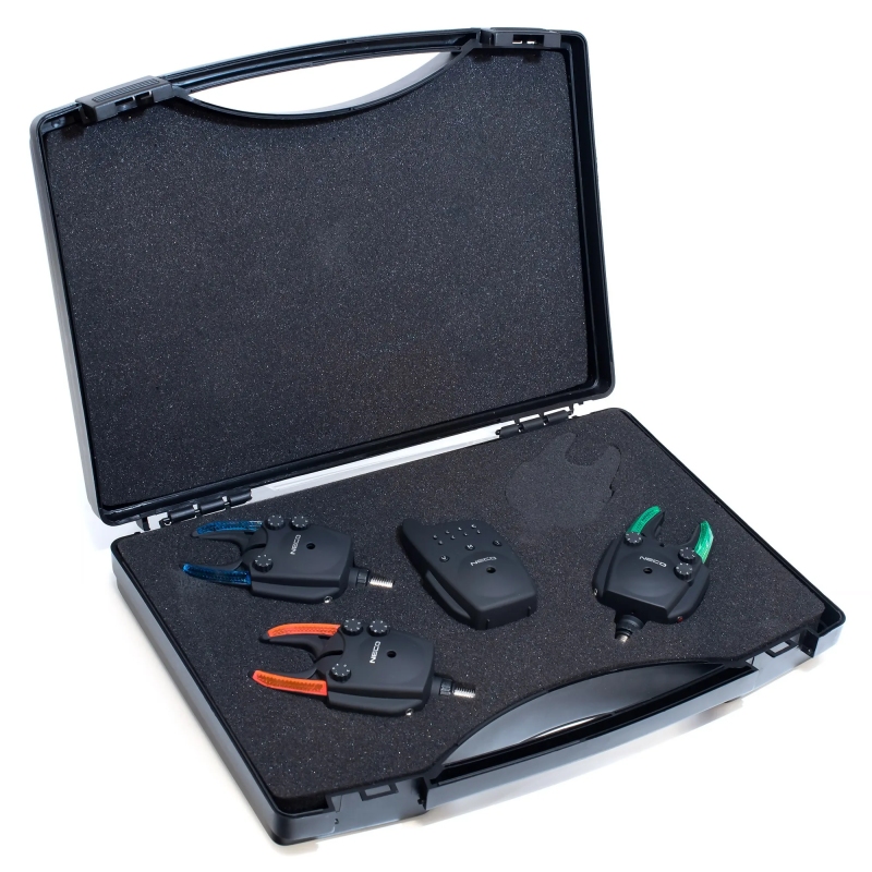 Zestaw sygnalizatorów brań z centralka Neco R103 3+1