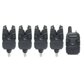 Zestaw sygnalizatorów brań z centralka Neco G104 4+1