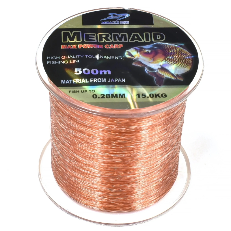 Żyłka wędkarska mermaid max power carp 0,40mm 500m