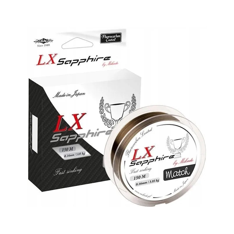 Żyłka mikado - lx sapphire match 0,12mm 150m